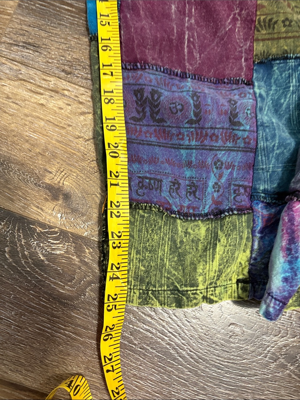 Kathmandu Patchwork Maxi Dress in Green, Blue, Purple, Black - Picture 5 of 5